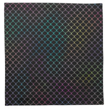 Elegant Modern Colourful Fence Chain Pattern |