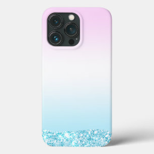 Elegant Modern colourful gradient glitter Rainbow iPhone 13 Pro Case