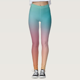 Elegant Modern Colourful Template Red Yellow Blue Leggings