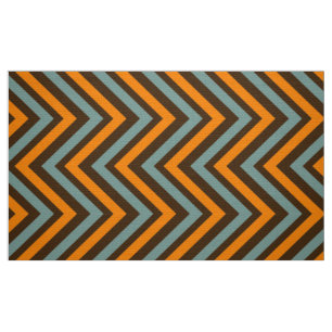 Elegant Modern Colourful Zigzag Chevron 4 Fabric
