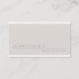 Elegant Modern Creative Professional Artistic Business Card