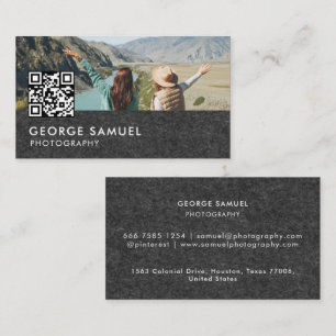 Elegant Modern Custom Logo Minimalist Simple Appointment Card