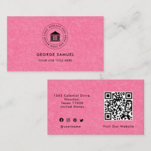 Elegant Modern Custom Logo Minimalist Simple Business Card