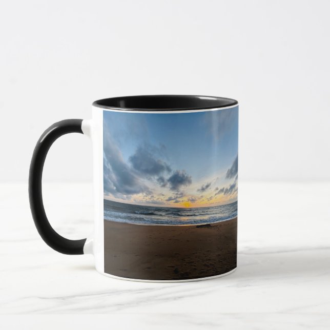 Elegant Modern Custom Photo and Personalized Mug (Left)