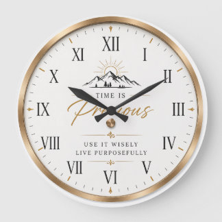Elegant Modern Custom Wall Clock Design