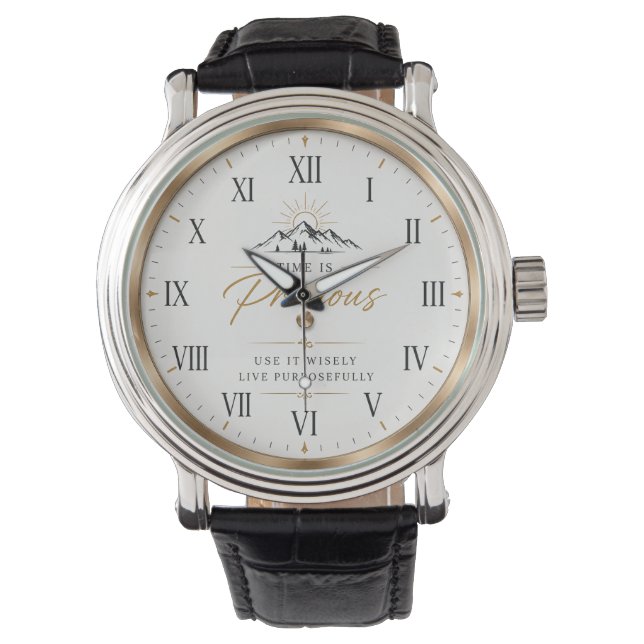 Elegant Modern Custom Watch Design (Front)