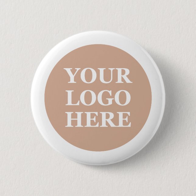 ELEGANT, MODERN, & CUSTOMIZABLE  2 INCH ROUND BUTTON (Front)