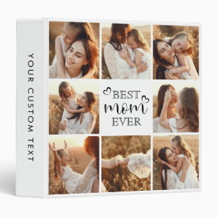 Elegant Modern Cute Personalized Gift for Mom Binder
