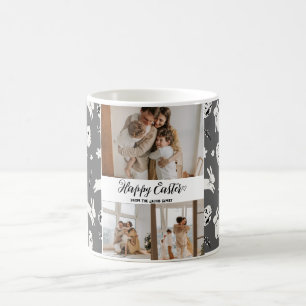elegant modern Easter, family three photo  Coffee Mug