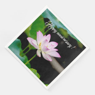 Elegant Modern Floral Napkin