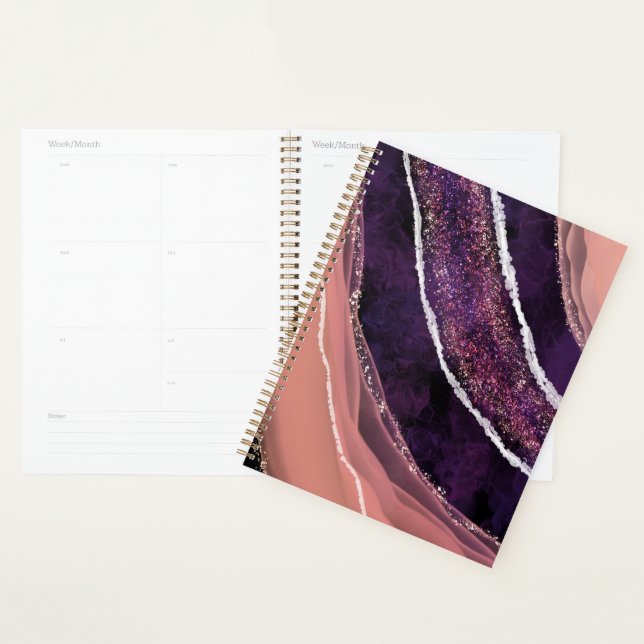 Elegant Modern Gemstone  Planner (Display)