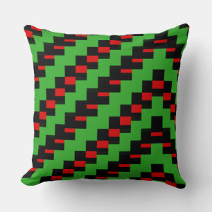 Elegant Modern Geometric Chequered Style Indoor Throw Pillow