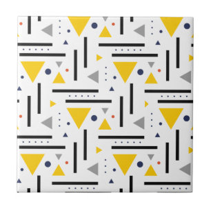 Elegant Modern Geometric Pattern Ceramic Tile
