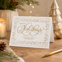 Elegant Modern Gold Script Business Corporate Logo