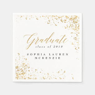 ELEGANT MODERN GRADUATE NAPKIN