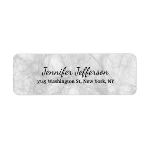 Elegant Modern Handwriting Plain Grey