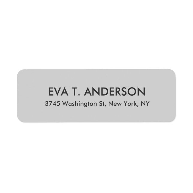 Elegant Modern Light Grey Professional (Front)