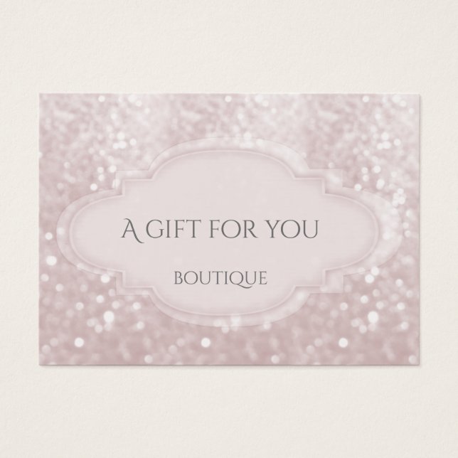 Elegant modern luxury glittery bokeh (Front)