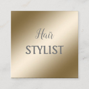 Elegant modern metallic gold business card just fo