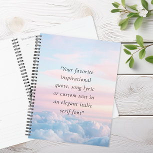 Elegant Modern Minimalist Custom Quote Planner