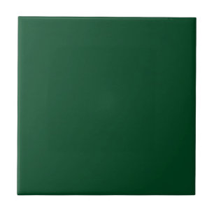 Elegant Modern Minimalist Forest Green Tile