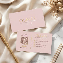 Elegant Modern Minimalist Luxury Blush Pink Gold