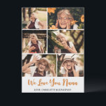 Elegant Modern Mothers Day Grandma Photo Collage Holiday Card<br><div class="desc">Elegant Modern Mothers Day Grandma Photo Collage</div>