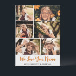 Elegant Modern Mothers Day Grandma Photo Collage Holiday Card<br><div class="desc">Elegant Modern Mothers Day Grandma Photo Collage</div>
