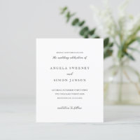 Elegant Modern Neutral Wedding Save the Date
