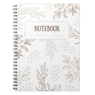 Elegant modern  notebook