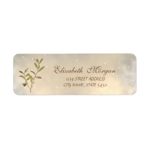 Elegant Modern Olive Branch  Address