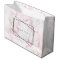 elegant modern pastel pink and white faux marble
