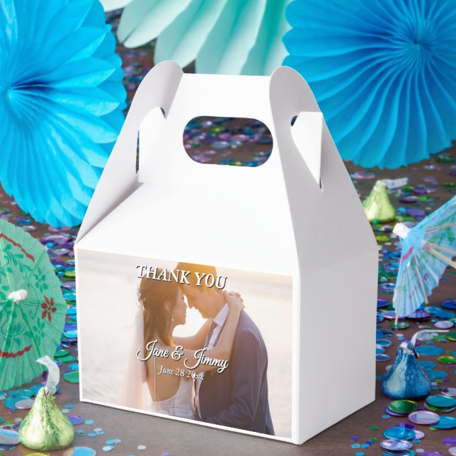 Elegant modern perfect Wedding Invitation  Favor Box (Party)