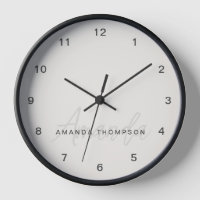 Elegant Modern Personalized With Name Monogram