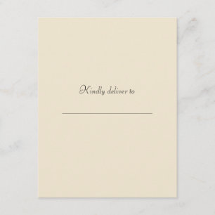 Elegant Modern Photo Qr Code Enclosure Card
