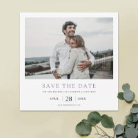 Elegant Modern Photo Wedding