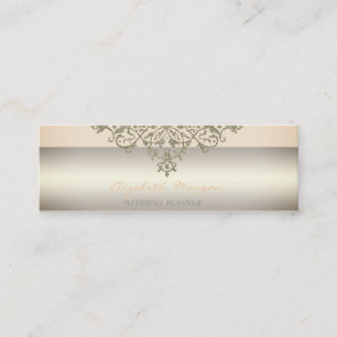 Elegant  Modern Professional Charming,Lace Mini Business Card