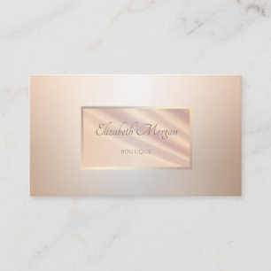 Elegant Modern Professional Frame Luminous Business Card