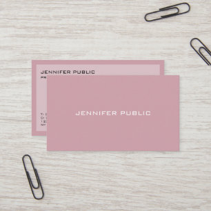 Elegant Modern Professional Trendy Design Business Card