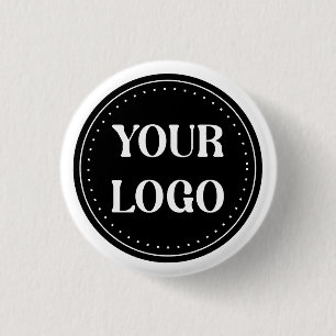 elegant, modern, refined, & editable.  1 inch round button