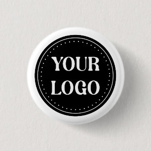 elegant, modern, refined,& editable  1 inch round button