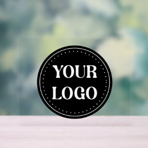 elegant, modern, refined, & editable.  acrylic sign