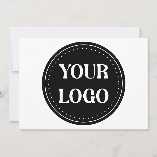 elegant, modern, refined, & editable.  announcement (Front)