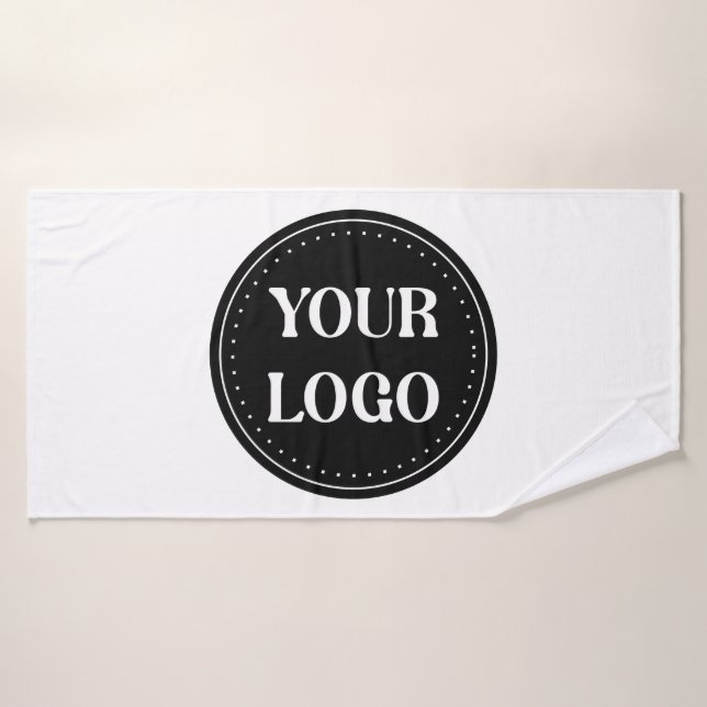 elegant, modern, refined, & editable.  bath towel (Bath Towel)