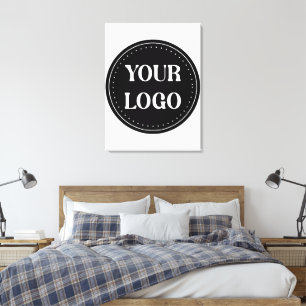 elegant, modern, refined, & editable.  canvas print