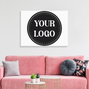 elegant, modern, refined, & editable. canvas print