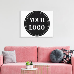 elegant, modern, refined, & editable. canvas print