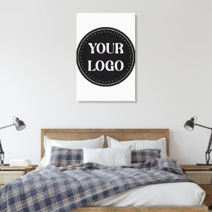elegant, modern, refined, & editable. canvas print