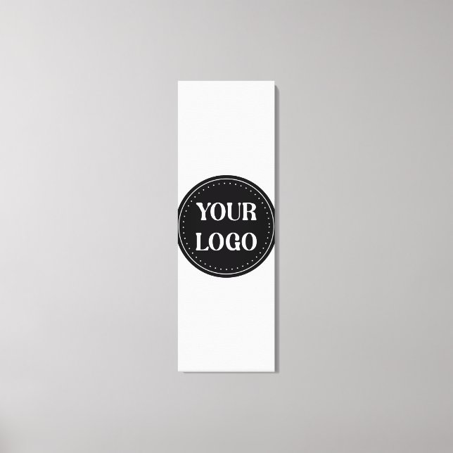 elegant, modern, refined, & editable.  canvas print (Front)