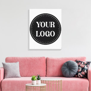 elegant, modern, refined, & editable. canvas print